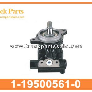 1-19500561-0 1195005610 1-19500-561-0 power steering pump for ISUZU 6WA1 6WF1