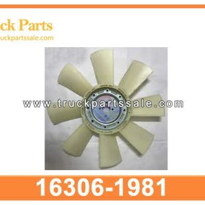 16306-1981 163061981 radiator Cooling Fan for HINO