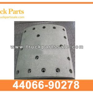 44066-90278 4406690278 rear brake lining for NISSAN CW520