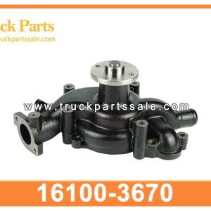 16100-3670 161003670 water pump for HINO K13C