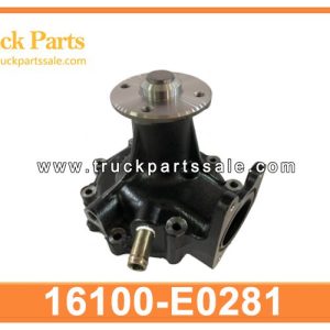 16100-E0281 16100-E0022 16100-03971 water pump for HINO J08E