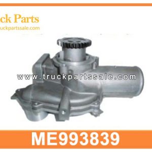 ME993839 water pump with 9 HOLES for MITSUBISHI 6D16T 6D16